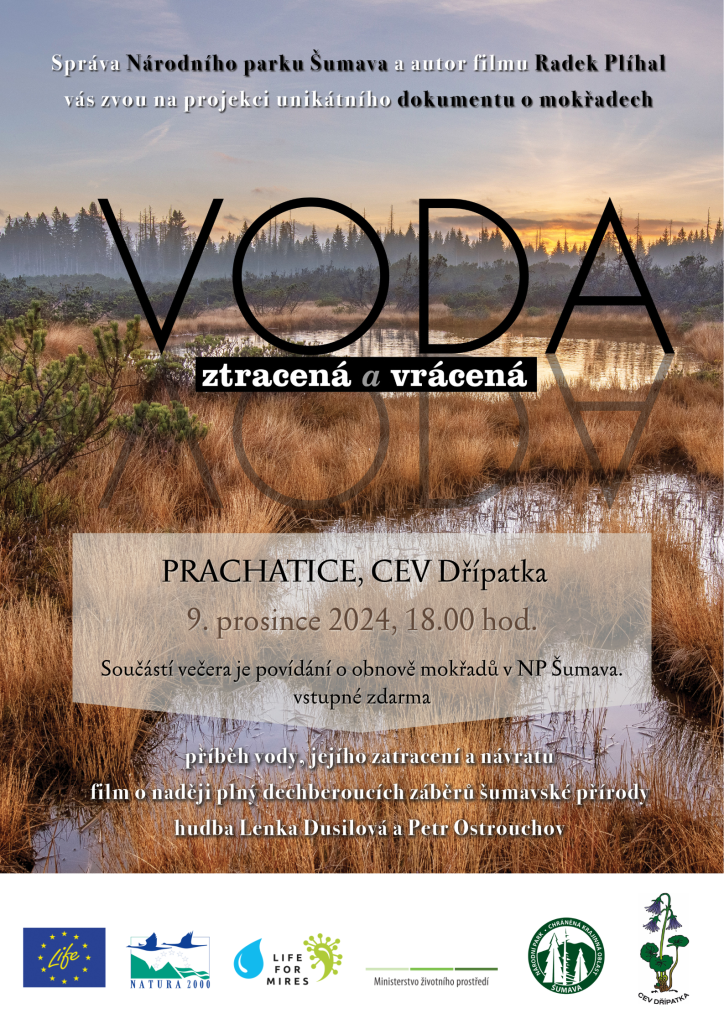 Voda ztracená a vrácená film a beseda