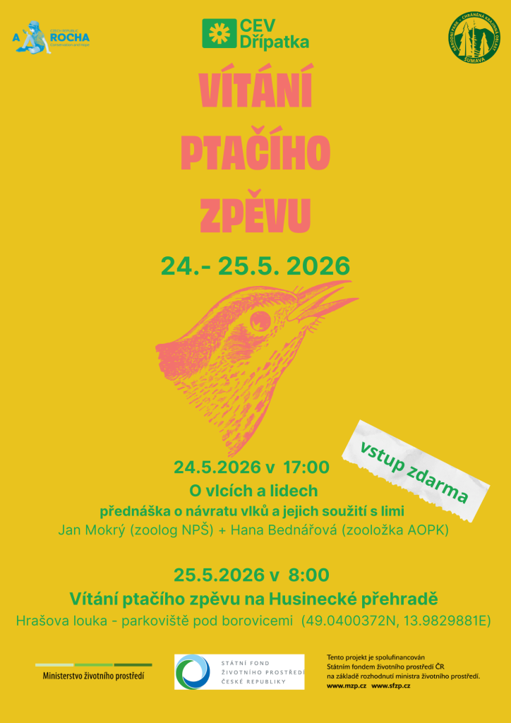 Vítání ptačího zpěvu 2026