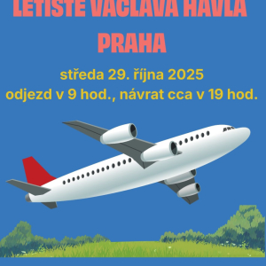 Prázdninový výlet na letiště Václava Havla